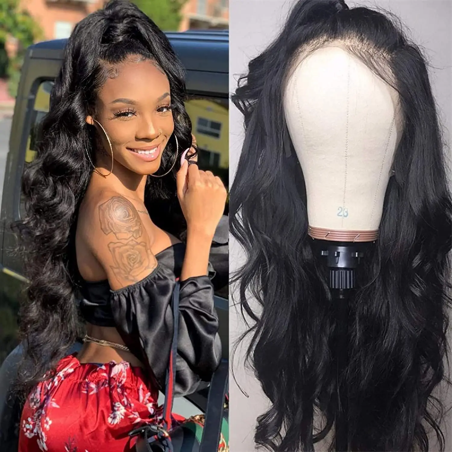 YATUWIN 32inch Body Wave 13x4 HD Transparent Lace Front Wigs for Black Women Human Hair Brazilian 180% Density
YATUWIN 32inch Body Wave 13x4 HD Transparent Lace Front Wigs for Black Women Human Hair Brazilian 180% Density