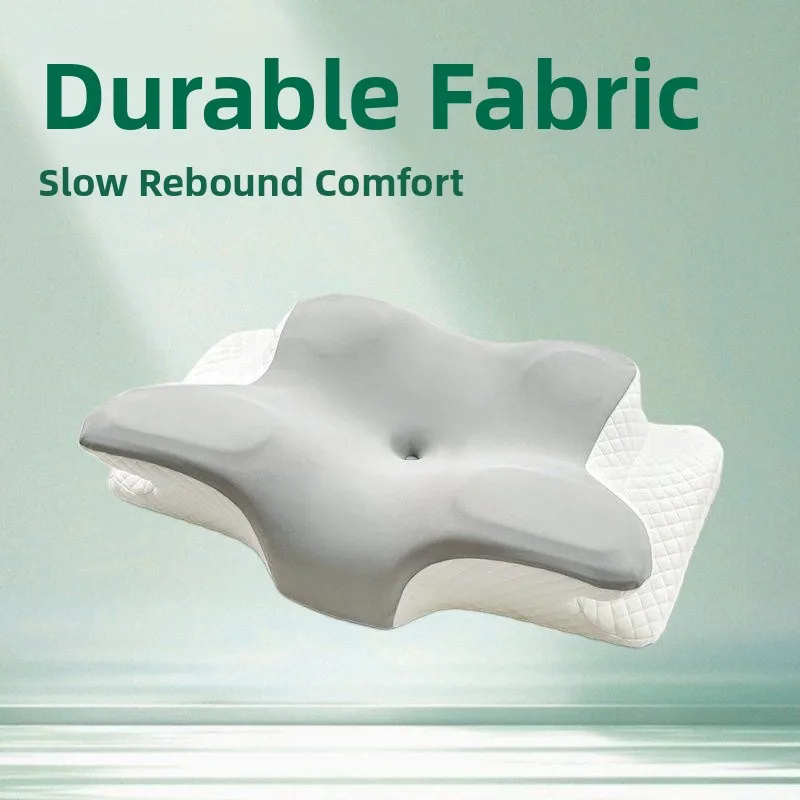 Shaped Memory Foam Pillow Slow Rebound Neck Support Pillow Comfortable Soft Hard Dual Use Office Use Baby Suitable
Shaped Memory Foam Pillow Slow Rebound Neck Support Pillow Comfortable Soft Hard Dual Use Office Use Baby Suitable