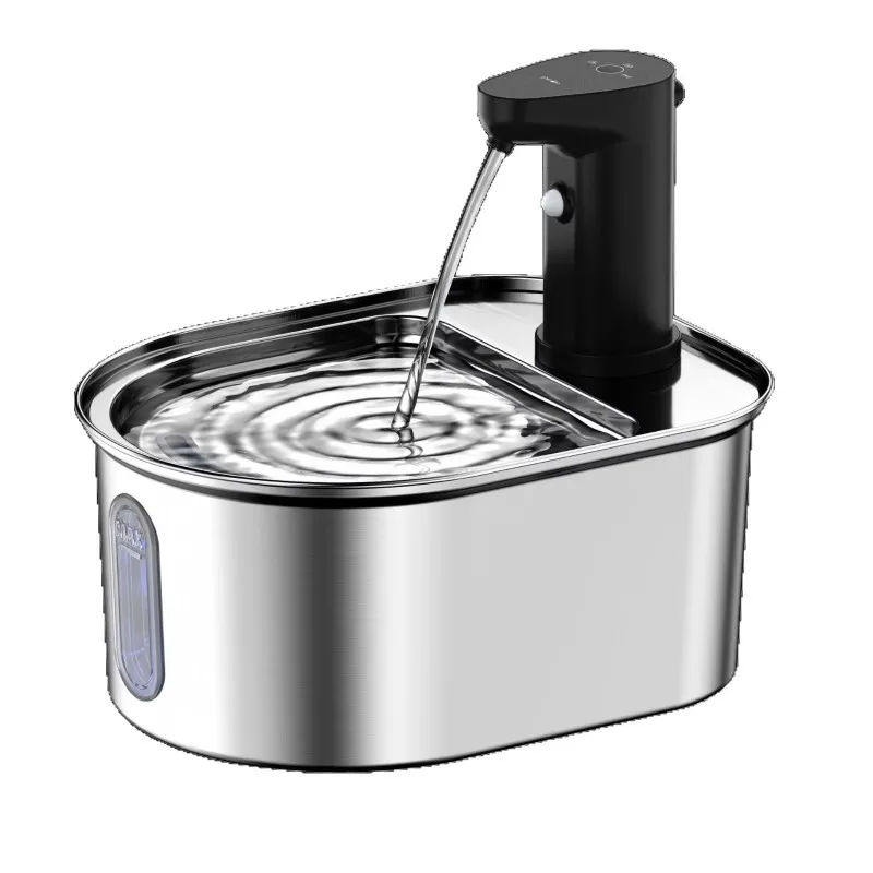 3L 304 stainless steel environmentally friendly smart pet water dispenser 5000mAh rechargeable wireless automatic
3L 304 stainless steel environmentally friendly smart pet water dispenser 5000mAh rechargeable wireless automatic