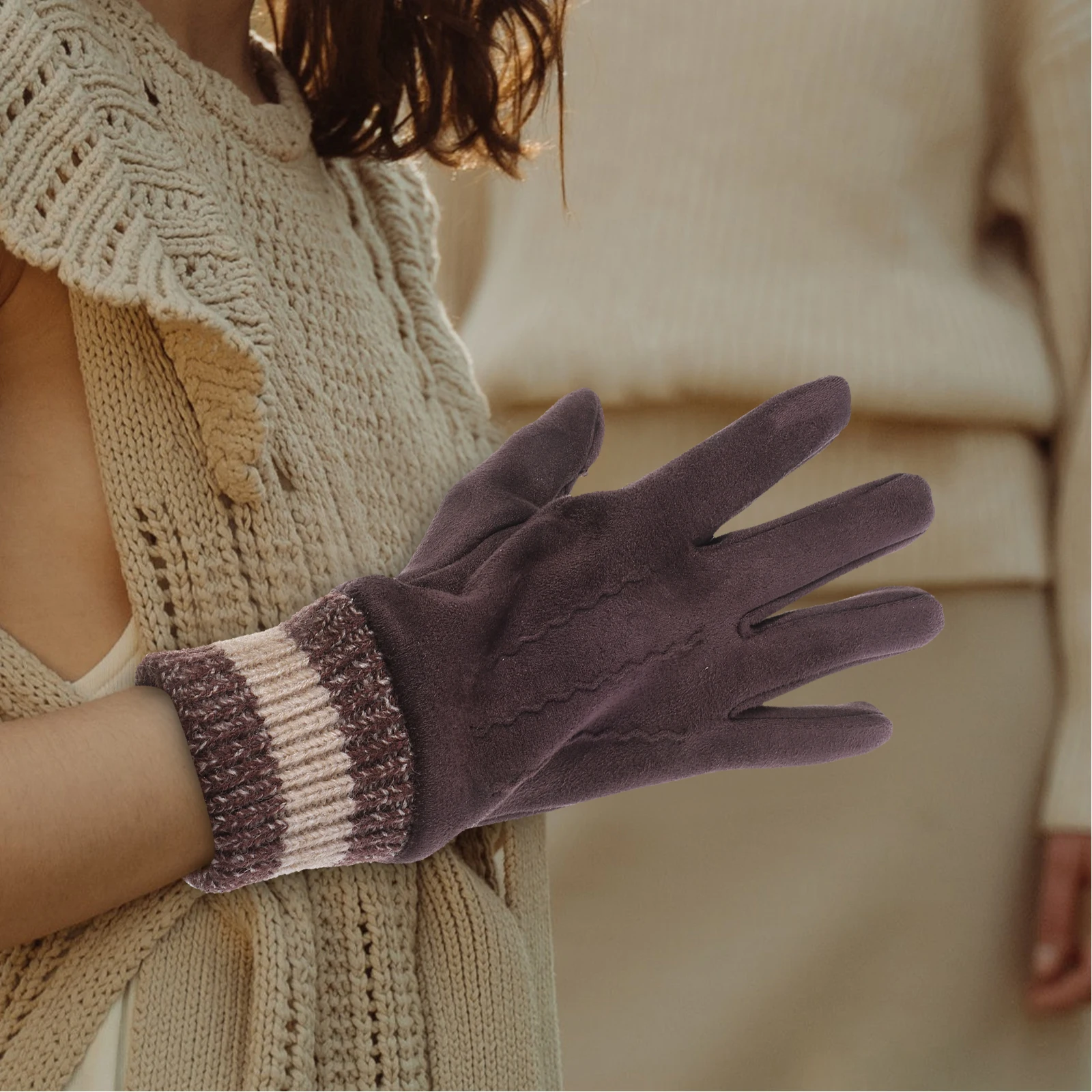 Thermal Touchscreen Gloves Winter Warm Keep Ski Suede Waterproof Windproof Hand
Thermal Touchscreen Gloves Winter Warm Keep Ski Suede Waterproof Windproof Hand