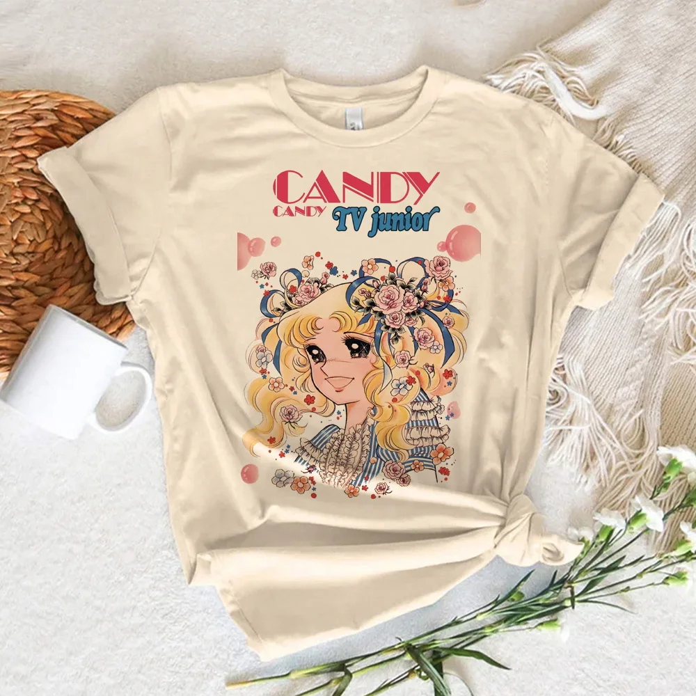 Candy Candy Tee women designer Japanese manga t shirt female comic graphic harajuku clothes
Candy Candy Tee women designer Japanese manga t shirt female comic graphic harajuku clothes