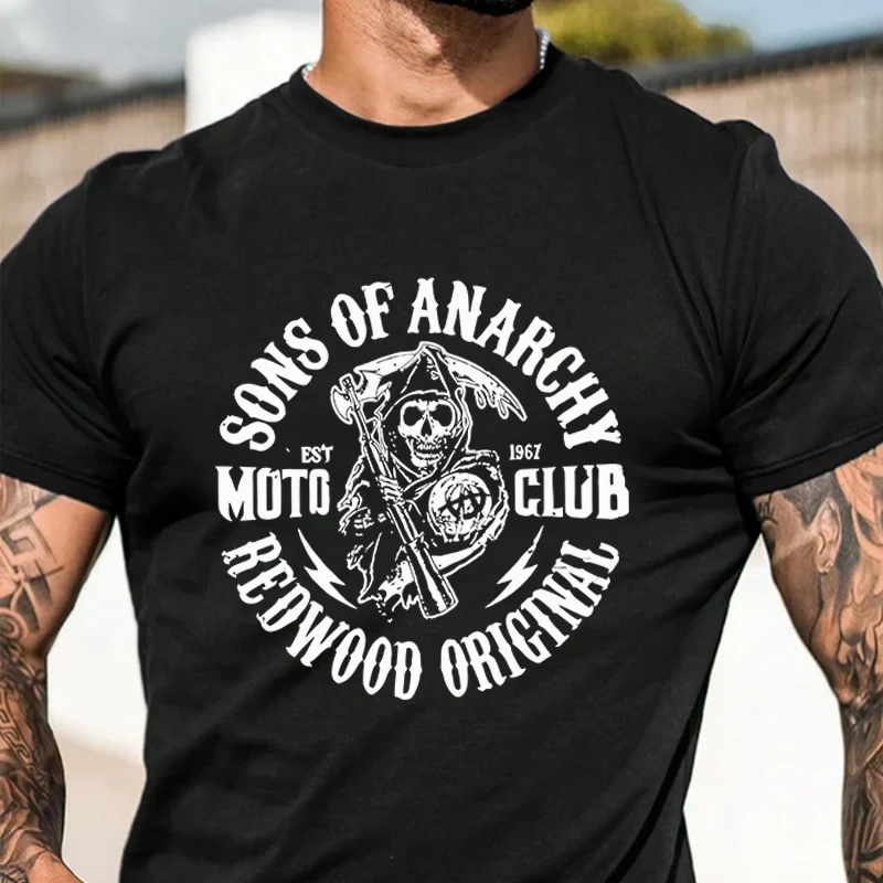 Euro Size Sons Of Anarchie Soa Redwood Original Moto Club 2026 New Vintage Style Pattern T-Shirt Men Casual Top
Euro Size Sons Of Anarchie Soa Redwood Original Moto Club 2026 New Vintage Style Pattern T-Shirt Men Casual Top