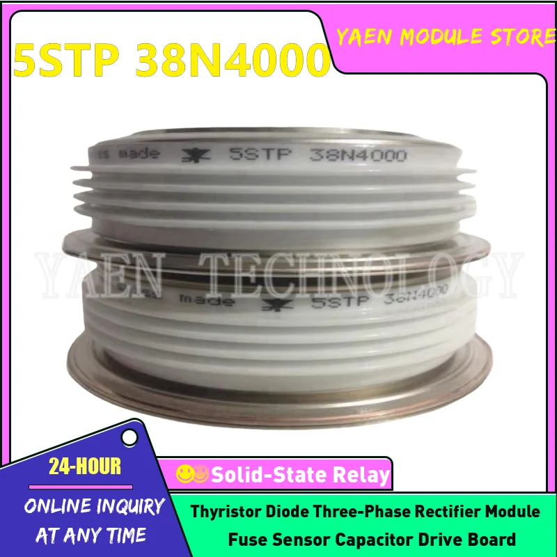 5STP38N4200 5STP 38N4000 5STP 38N3800 5STP 38N3600 5STP34N5200 5STP26N6500 5STP12N8500 Новый тиристорный модуль В наличии
5STP38N4200 5STP 38N4000 5STP 38N3800 5STP 38N3600 5STP34N5200 5STP26N6500 5STP12N8500 Новый тиристорный модуль В наличии
