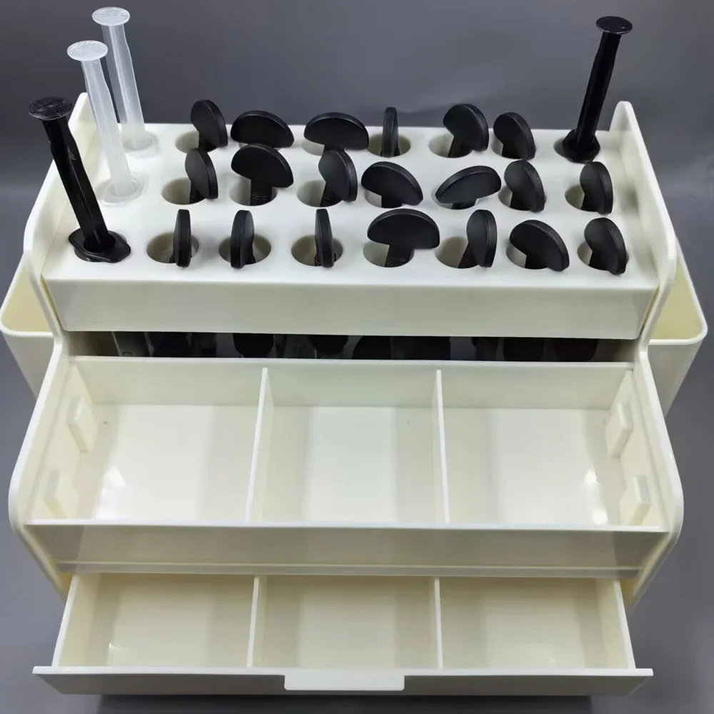 Dental Resin Composite Storage Holder Organizer Oral Material Storage Applicator Dispenser Box Rubber Band Case
Dental Resin Composite Storage Holder Organizer Oral Material Storage Applicator Dispenser Box Rubber Band Case