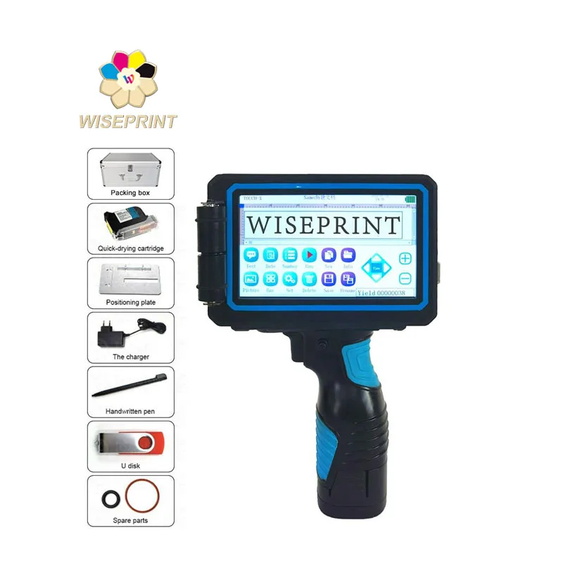 Wiseprint 12.7MM Uv Smart Portable Handheld Colour logo Carton Box Label Coding Inkjet Colour Machine Printer
Wiseprint 12.7MM Uv Smart Portable Handheld Colour logo Carton Box Label Coding Inkjet Colour Machine Printer