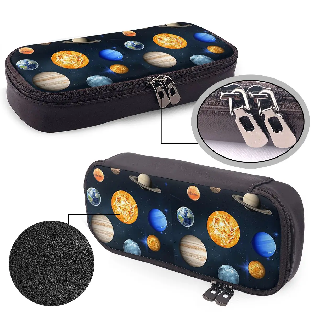 Solar System Space Planets Universe Leather Pencil Case for Kids Gifts Pen Box Pencil Bag Stationery Supplies Pen Holder Bag
Solar System Space Planets Universe Leather Pencil Case for Kids Gifts Pen Box Pencil Bag Stationery Supplies Pen Holder Bag