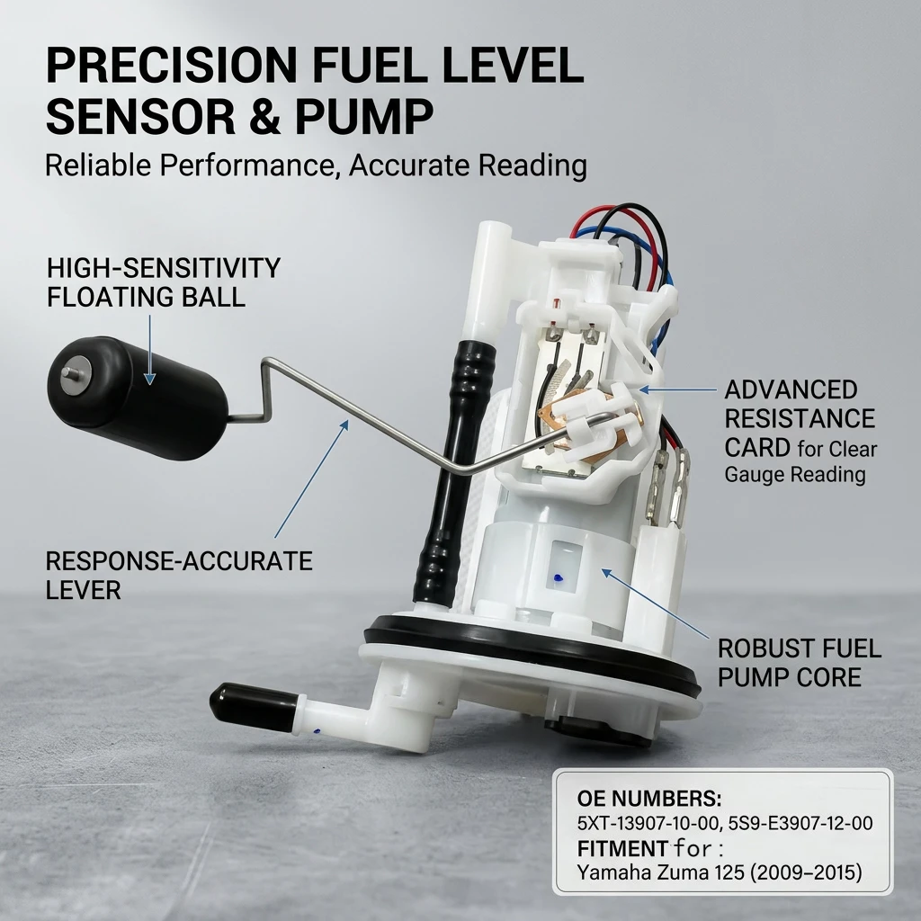 5S9E390712-00 Fuel Pump For Yamaha Zuma 125 2010-2014 5XT139071000 2009 2011 2012 2015 Motorcycle Engine Parts 5XT-13907-10-00
5S9E390712-00 Fuel Pump For Yamaha Zuma 125 2010-2014 5XT139071000 2009 2011 2012 2015 Motorcycle Engine Parts 5XT-13907-10-00