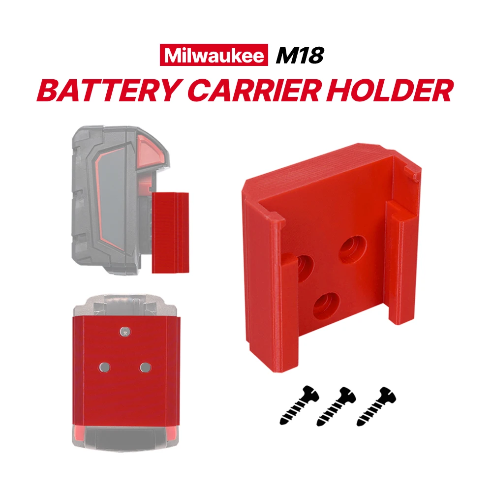 for MILWAUKEE Battery Holder M18
for MILWAUKEE Battery Holder M18