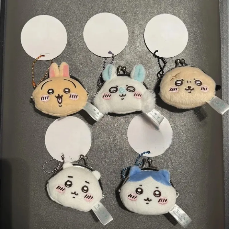 Japanese Anime Chiikawas Usagi Plush Coin Purse 8*7cm Cute Rabbit Kiss-lock Pouch Keychain Small Wallet for Fans
Japanese Anime Chiikawas Usagi Plush Coin Purse 8*7cm Cute Rabbit Kiss-lock Pouch Keychain Small Wallet for Fans