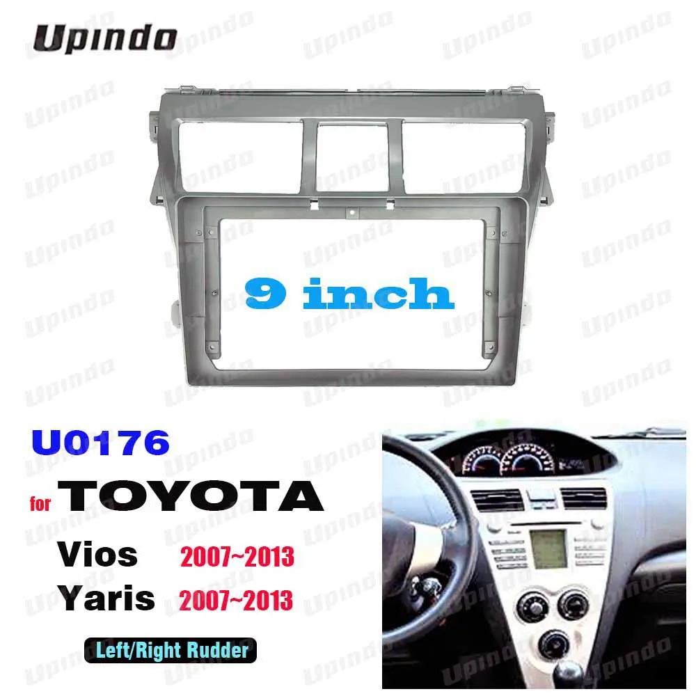 Для Toyota Vios 2007, Yaris 2006, Belta 2005: 2 DIN 9-дюймовая Android-магнитола, панель-рамка, комплект для установки в приборную панель
Для Toyota Vios 2007, Yaris 2006, Belta 2005: 2 DIN 9-дюймовая Android-магнитола, панель-рамка, комплект для установки в приборную панель
