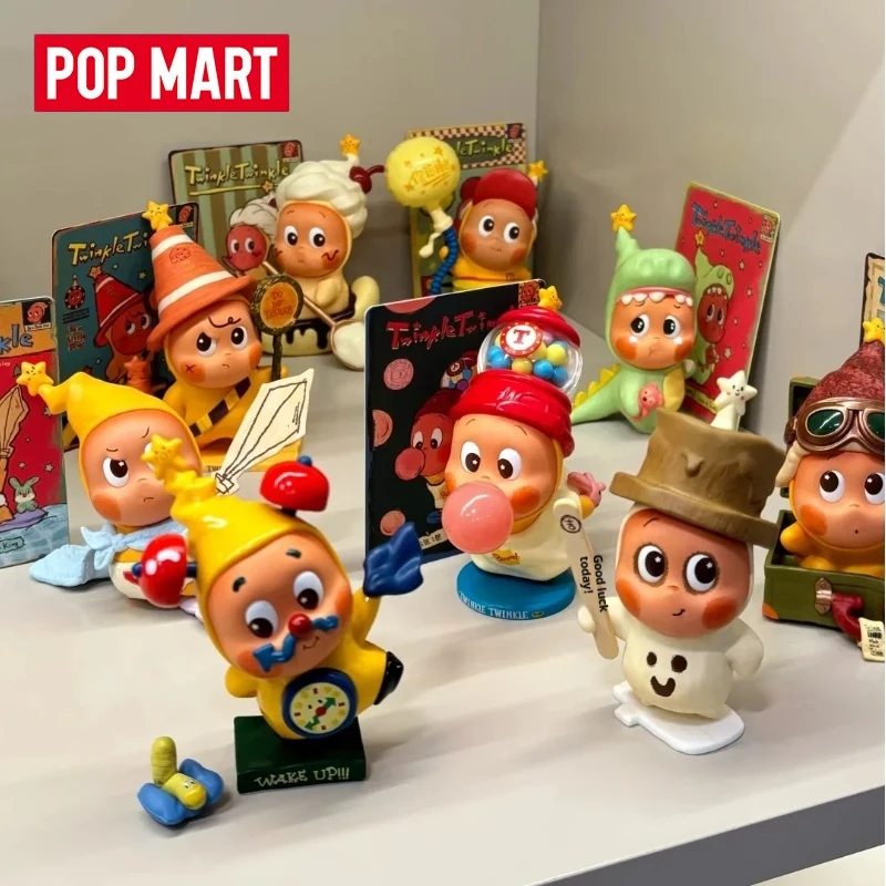 Original POP MART 123 Twinkle Twinkle Series Blind Box Toy Cute Desktop Ornaments Mystery Box Guess Bag Birthday Festival Gifts
Original POP MART 123 Twinkle Twinkle Series Blind Box Toy Cute Desktop Ornaments Mystery Box Guess Bag Birthday Festival Gifts