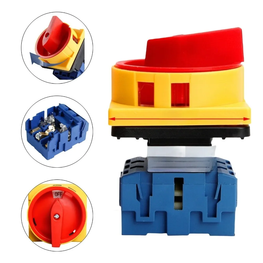 25/32/40/63/80/100A Load Circuit Breaker Switch 3-Pole Multipurpose Transfer Switch Power Switch Power Control Replace Accessory
25/32/40/63/80/100A Load Circuit Breaker Switch 3-Pole Multipurpose Transfer Switch Power Switch Power Control Replace Accessory