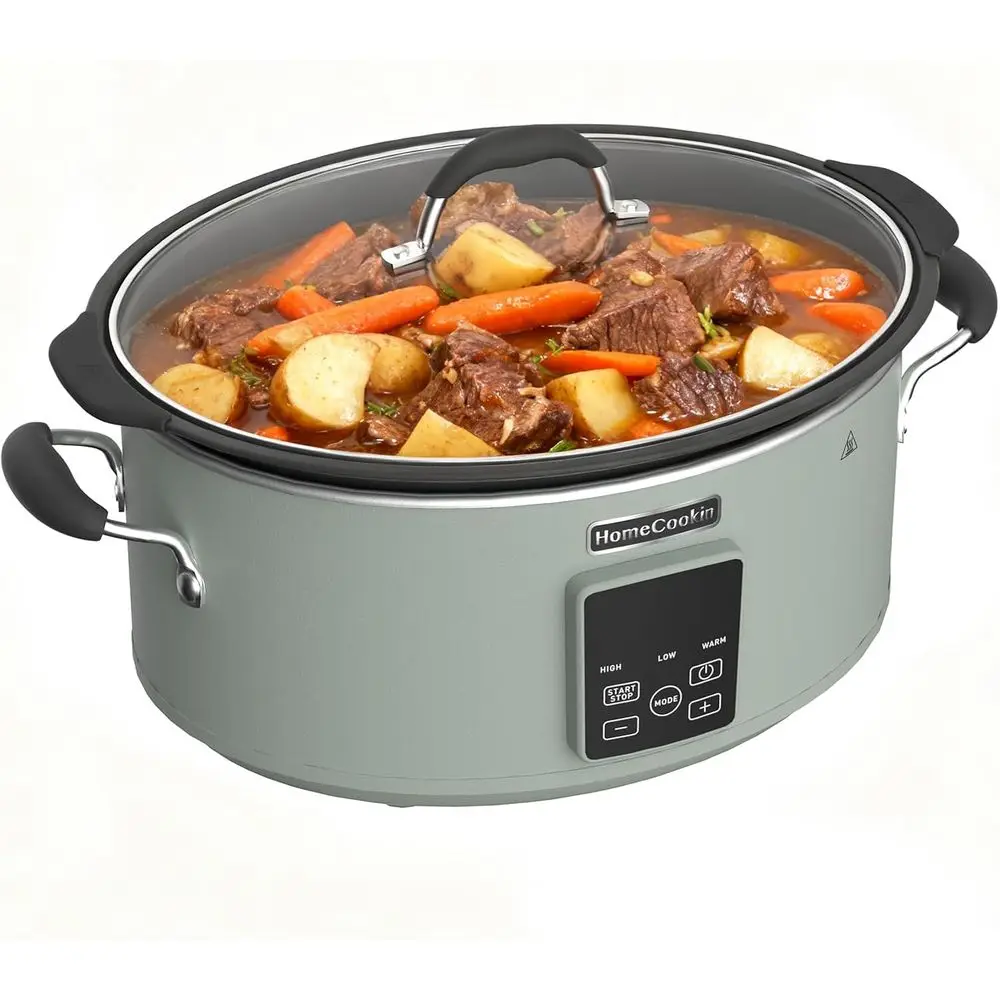 Slow Cooker, Extra Large 10 Quart Progmable Slow Cookers with Timer, Dishwasher Sae Glass Lid & Crock, Kitchen Appliance or amil
Slow Cooker, Extra Large 10 Quart Progmable Slow Cookers with Timer, Dishwasher Sae Glass Lid & Crock, Kitchen Appliance or amil