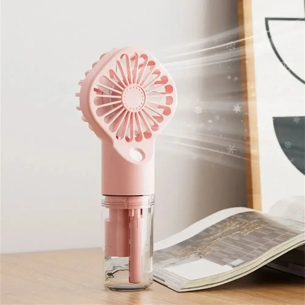 4 Gear Water Mist Spray Handheld Fan USB Rechargeable Mini Facial Moisturizer Humidifier Powerful Cool Air Compact Pocket Fan
4 Gear Water Mist Spray Handheld Fan USB Rechargeable Mini Facial Moisturizer Humidifier Powerful Cool Air Compact Pocket Fan
