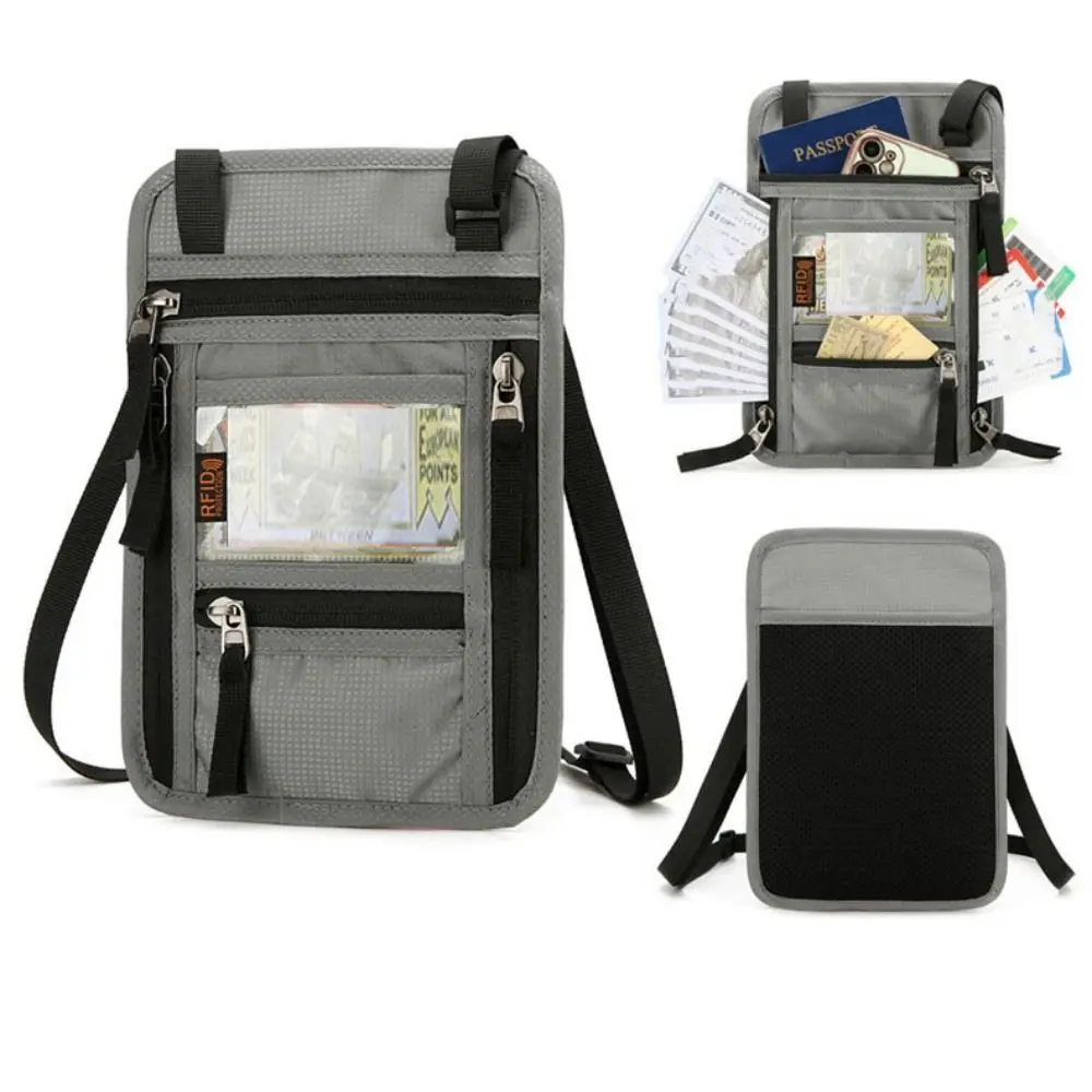 Multi functional Neck Hanging Passport Bag 16*2*23.5cm 6 Colors Shoulder Storage Bag Flight Ticket Document Bag
Multi functional Neck Hanging Passport Bag 16*2*23.5cm 6 Colors Shoulder Storage Bag Flight Ticket Document Bag