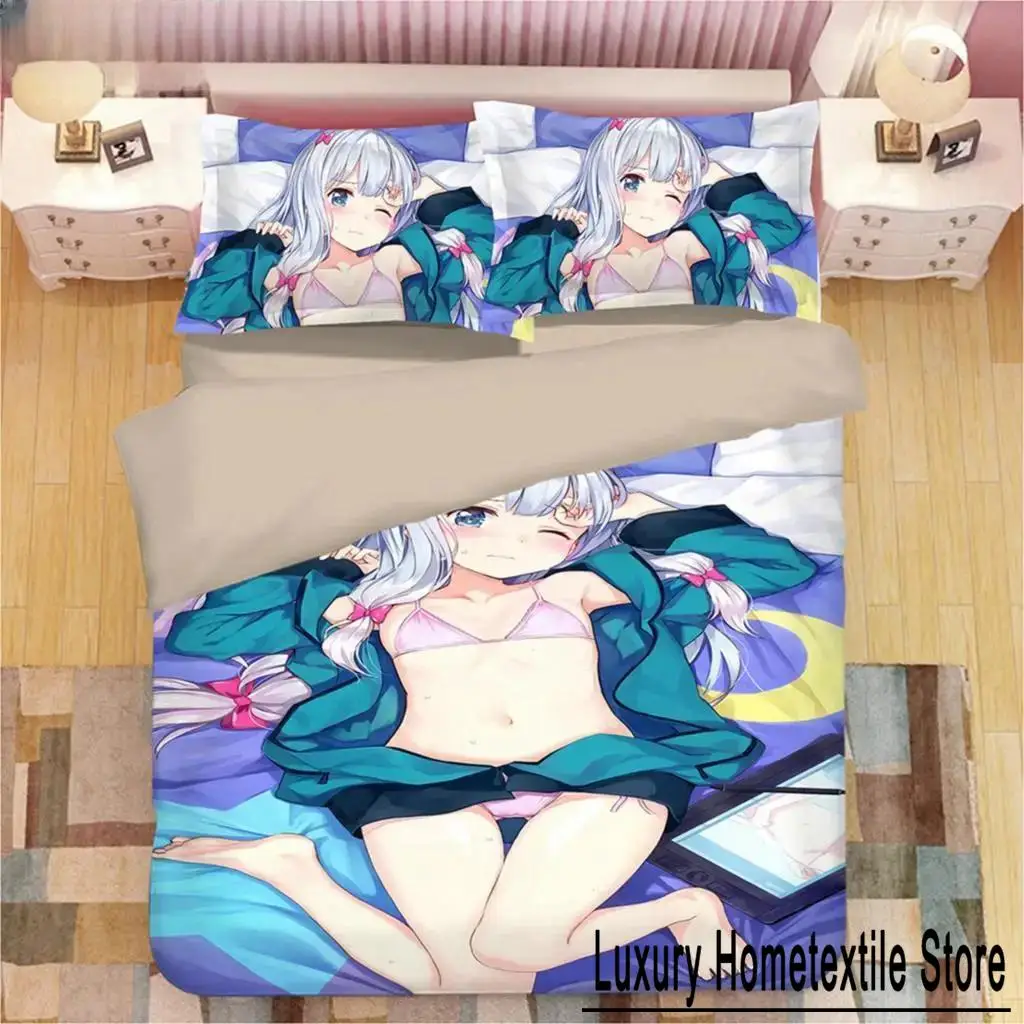 Kawaii Izumi Sagiri 3D Anime Print Bedding Set Duvet Covers Pillowcases One Piece Comforter Bedding Sets Bedclothes Duvet Cover
Kawaii Izumi Sagiri 3D Anime Print Bedding Set Duvet Covers Pillowcases One Piece Comforter Bedding Sets Bedclothes Duvet Cover