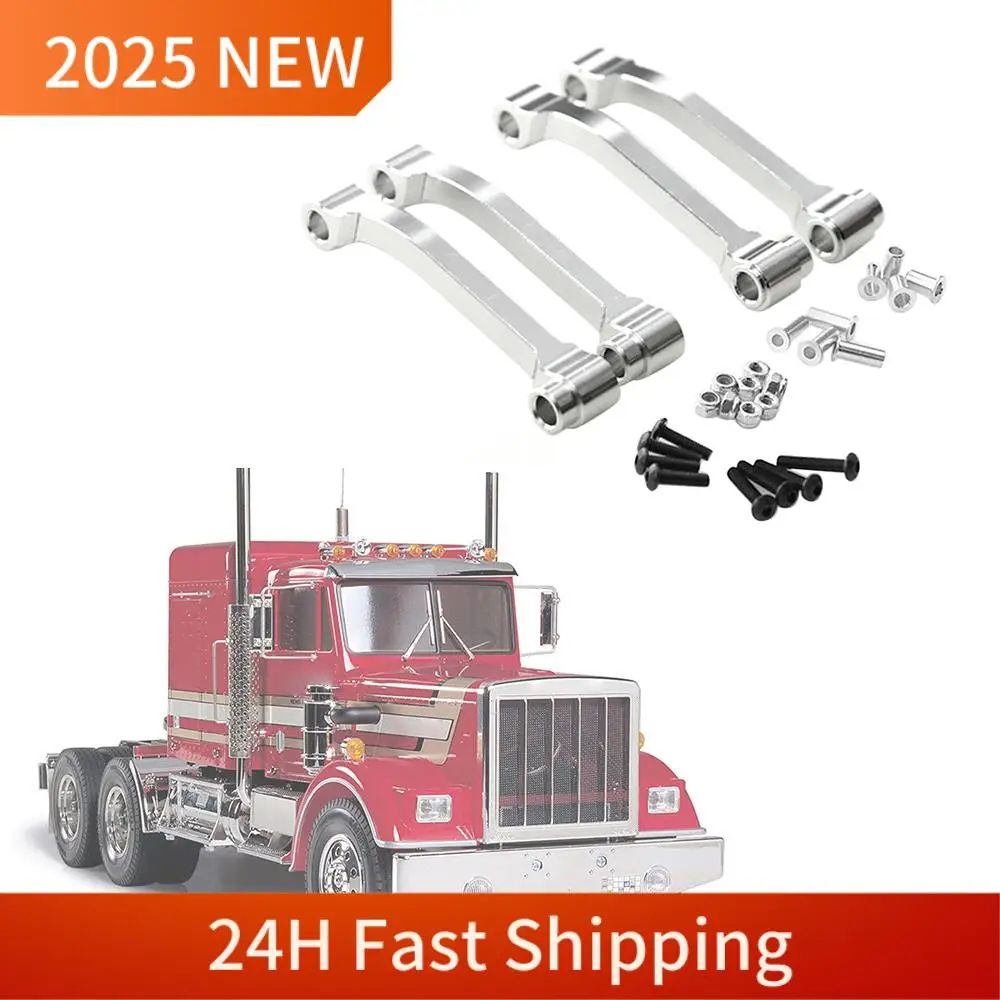A49U 4Pcs Metal Radius Arm Adjustable Lower Link For 1/14 Tamiya Tractor Truck RC Model Car Upgrade Parts
A49U 4Pcs Metal Radius Arm Adjustable Lower Link For 1/14 Tamiya Tractor Truck RC Model Car Upgrade Parts
