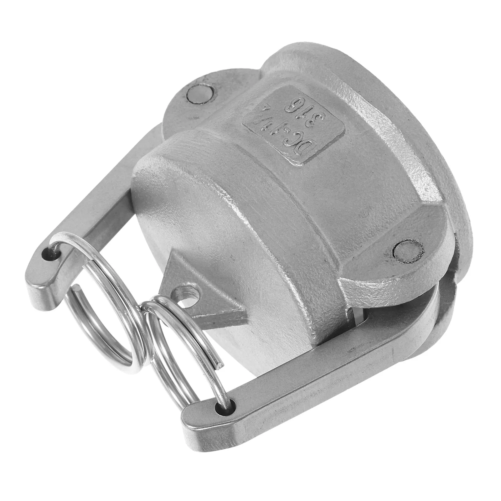 1.5 Inch Camlock Dc Female Dust Cap Stainless Steel Quick Connect Fitting for Oil Tank Trucks Plumbing Industrial Hoses Leak
1.5 Inch Camlock Dc Female Dust Cap Stainless Steel Quick Connect Fitting for Oil Tank Trucks Plumbing Industrial Hoses Leak