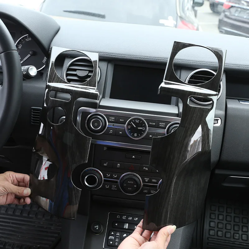 Для Land Rover Discovery 4 LR4 аксессуары для интерьера ABS темное дерево зерно центральная консоль AC вентиляционная крышка декоративная наклейка для LHD
Для Land Rover Discovery 4 LR4 аксессуары для интерьера ABS темное дерево зерно центральная консоль AC вентиляционная крышка декоративная наклейка для LHD