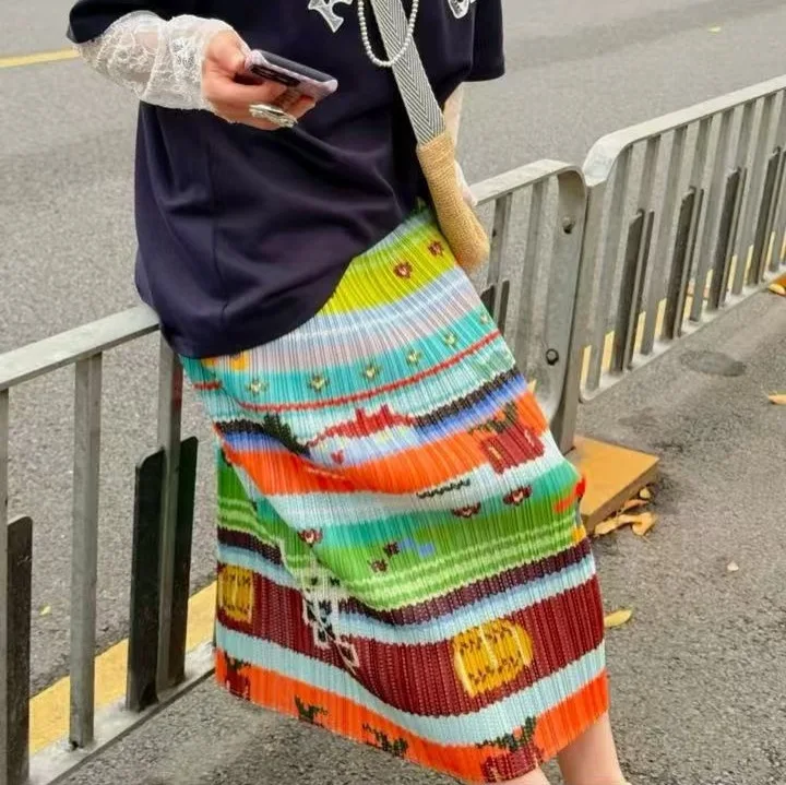 Summer Fun Spot Half Skirt Dopamine Dress 2025 New Vintage Series Wrinkle Skirt Hundred Fold Skirt korean style
Summer Fun Spot Half Skirt Dopamine Dress 2025 New Vintage Series Wrinkle Skirt Hundred Fold Skirt korean style