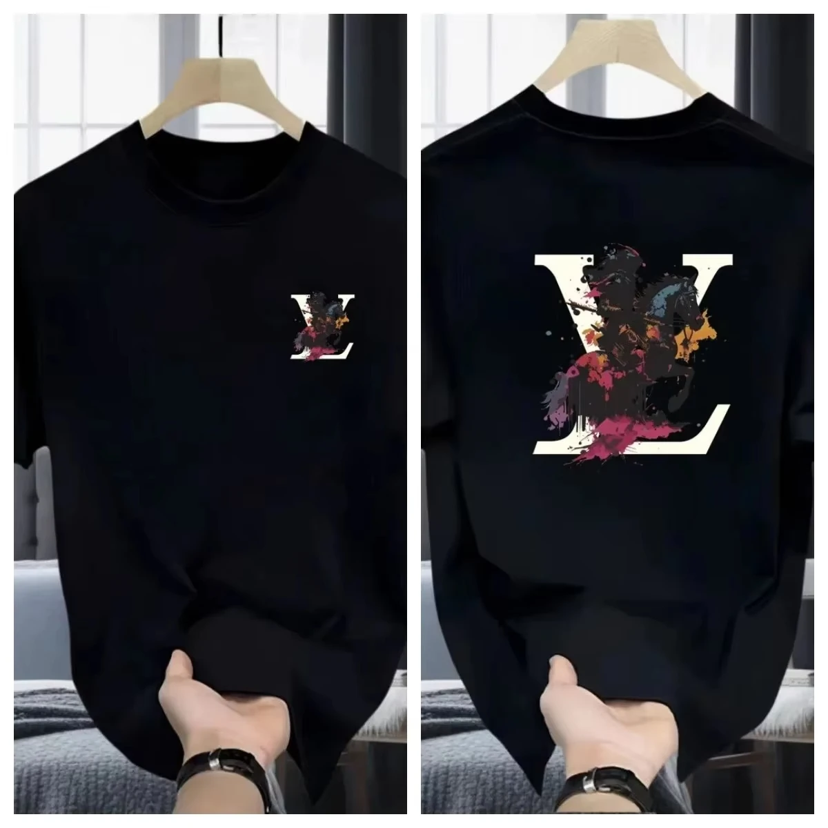 Men Luxury T Shirts High Quality Cotton Casual T Shirt for Male Designer Best Short Sleeved Vintage Trendy Tees New Cloth S-4XL
Men Luxury T Shirts High Quality Cotton Casual T Shirt for Male Designer Best Short Sleeved Vintage Trendy Tees New Cloth S-4XL