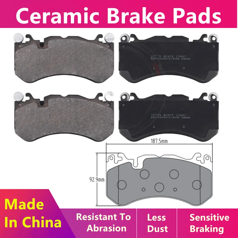 For Mercedes Benz AMG C63 (S204 W204 W205) Front Brake Pads/Auto Parts -59078
For Mercedes Benz AMG C63 (S204 W204 W205) Front Brake Pads/Auto Parts -59078