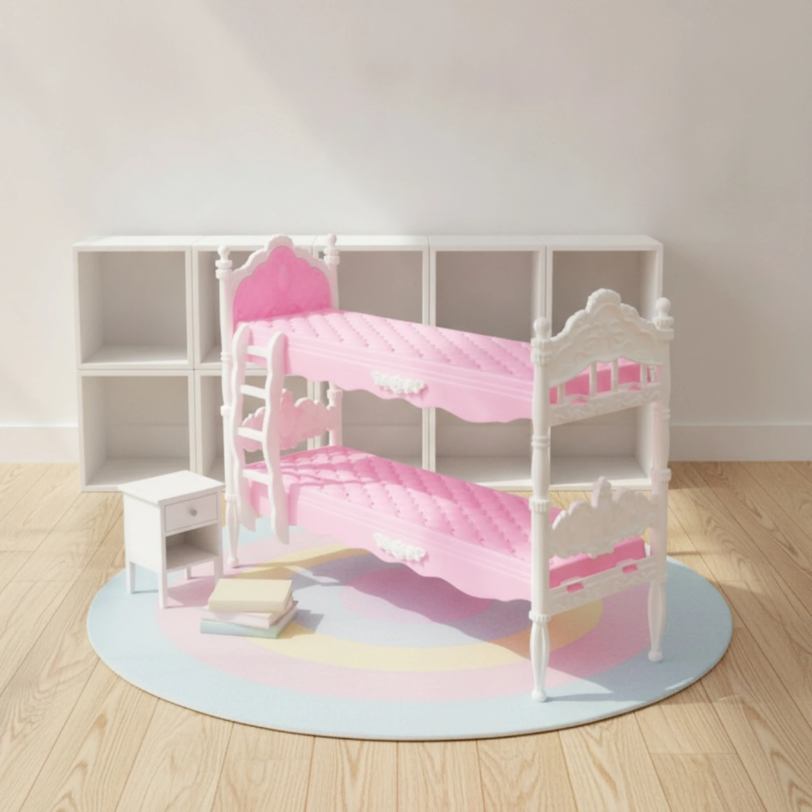 30cm Doll Bed Birthday Gift Princess Doll Bed Easy Assembly Ornate Ornamentation for Children
30cm Doll Bed Birthday Gift Princess Doll Bed Easy Assembly Ornate Ornamentation for Children