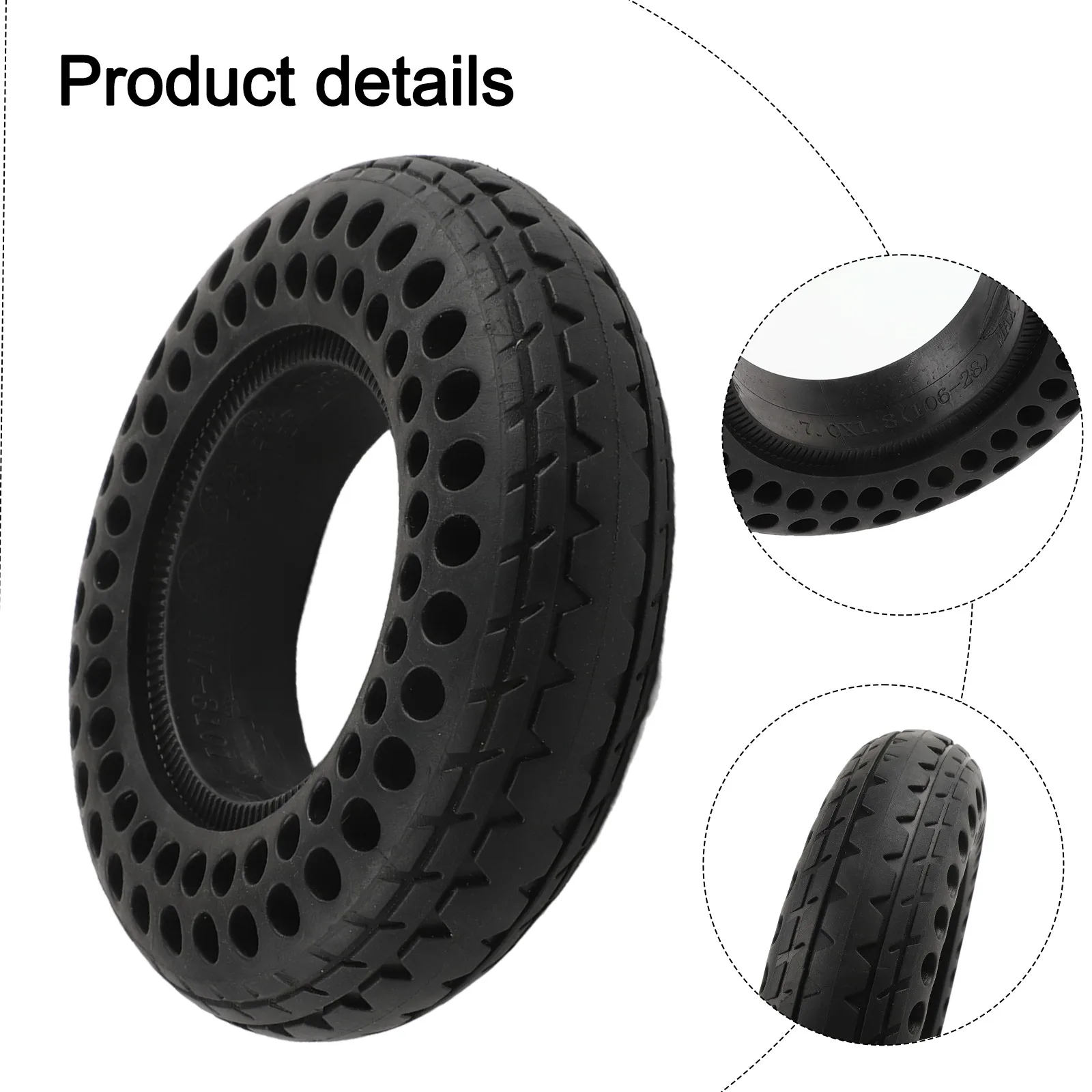 7 Inch 7x2 Electric Scooter Solid Tyre Wheelchair Front Wheel 7x1 3/4 Baby Carriage Tire Wear Resistant Tires Cycling Accessorie
7 Inch 7x2 Electric Scooter Solid Tyre Wheelchair Front Wheel 7x1 3/4 Baby Carriage Tire Wear Resistant Tires Cycling Accessorie