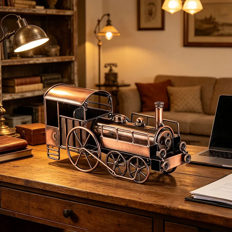 New Vintage Iron Classic Car Model Handicraft Miniature Desktop Art Ornaments Train Model Crafts For Creative Home Decoration
New Vintage Iron Classic Car Model Handicraft Miniature Desktop Art Ornaments Train Model Crafts For Creative Home Decoration