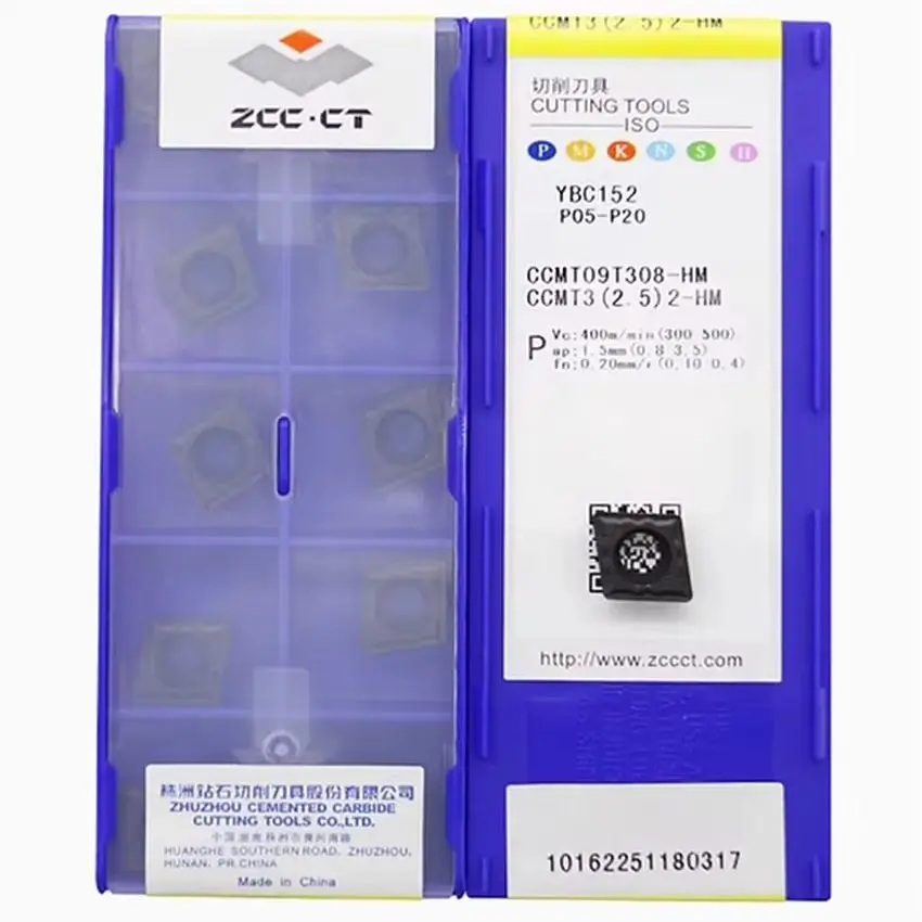 CCMT09T304-HM YBC152/CCMT09T308-HM YBC152/CCMT09T304-HM CCMT09T308-HM YBC351 YBC151 YBC152 ZCC.CT CNC carbide inserts 10pcs/box
CCMT09T304-HM YBC152/CCMT09T308-HM YBC152/CCMT09T304-HM CCMT09T308-HM YBC351 YBC151 YBC152 ZCC.CT CNC carbide inserts 10pcs/box