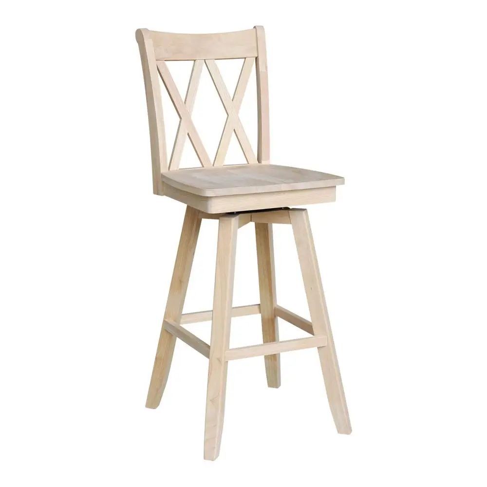 Boucle Rattan Bar Stools Set of 2, 29 Bar Height Stools with Natural Cane Back, Solid Wood Frame Bar Chairs with Chrome Legs, C
Boucle Rattan Bar Stools Set of 2, 29 Bar Height Stools with Natural Cane Back, Solid Wood Frame Bar Chairs with Chrome Legs, C