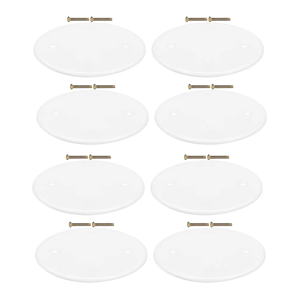 8Pcs Round Electrical Box Ceiling Blank Cover Plates White Plastic Ceiling Light Covers for Home Office Use Electric Panel Cover
8Pcs Round Electrical Box Ceiling Blank Cover Plates White Plastic Ceiling Light Covers for Home Office Use Electric Panel Cover