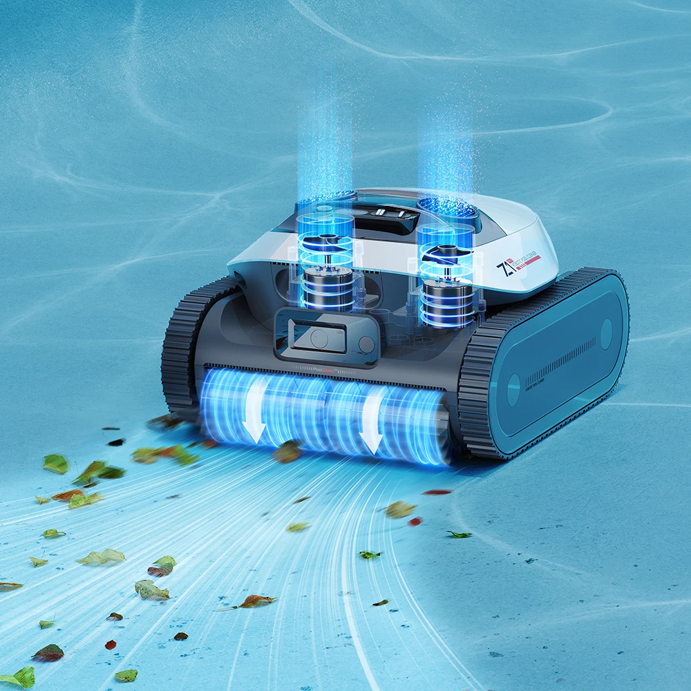 Applicable to Hot Sale Automatic Smart Obstacle Avoidance Swimming Pool Cleaning Robot with Horizontal Waterline Cleaning
Applicable to Hot Sale Automatic Smart Obstacle Avoidance Swimming Pool Cleaning Robot with Horizontal Waterline Cleaning