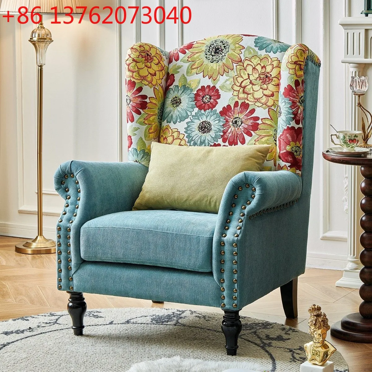 Кресло American Tiger, французское кресло в ретро-стиле из ткани, одноместный диван с высокой спинкой для гостиной.
Кресло American Tiger, французское кресло в ретро-стиле из ткани, одноместный диван с высокой спинкой для гостиной.