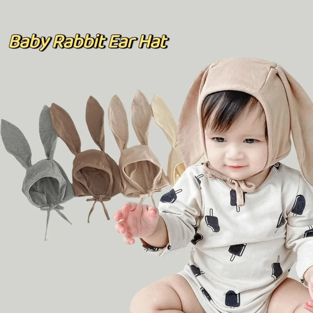 Sweet Cute Thin Baby Rabbit Ear Hat Windproof No Brim Children's Cap Pullover Style Cartoon Bonnet Beany Hat Newborn Use
Sweet Cute Thin Baby Rabbit Ear Hat Windproof No Brim Children's Cap Pullover Style Cartoon Bonnet Beany Hat Newborn Use