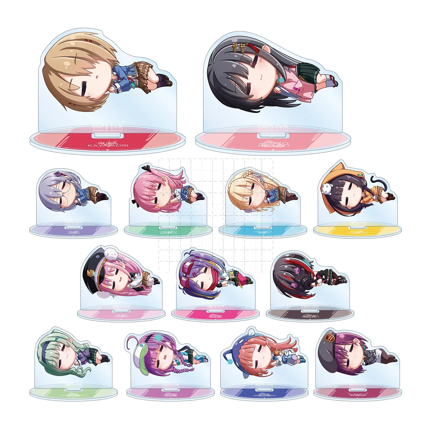 Game Asakura Karen Aikawa Megumi Kayamori Ruka Kunimi Tama Acrylic Stand Doll Anime Figure Model Plate Cosplay Toy for Gift 
Game Asakura Karen Aikawa Megumi Kayamori Ruka Kunimi Tama Acrylic Stand Doll Anime Figure Model Plate Cosplay Toy for Gift