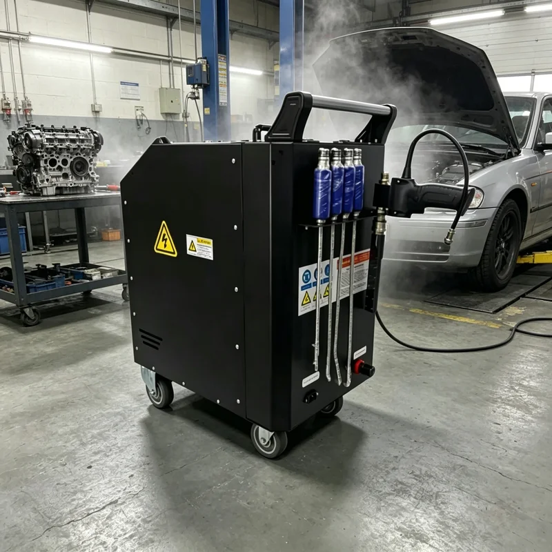 High Pressure CO2 Dry Ice Blaster, Durable Dry Ice Cleaning Machine For Welding Slag And Paint Removal
High Pressure CO2 Dry Ice Blaster, Durable Dry Ice Cleaning Machine For Welding Slag And Paint Removal