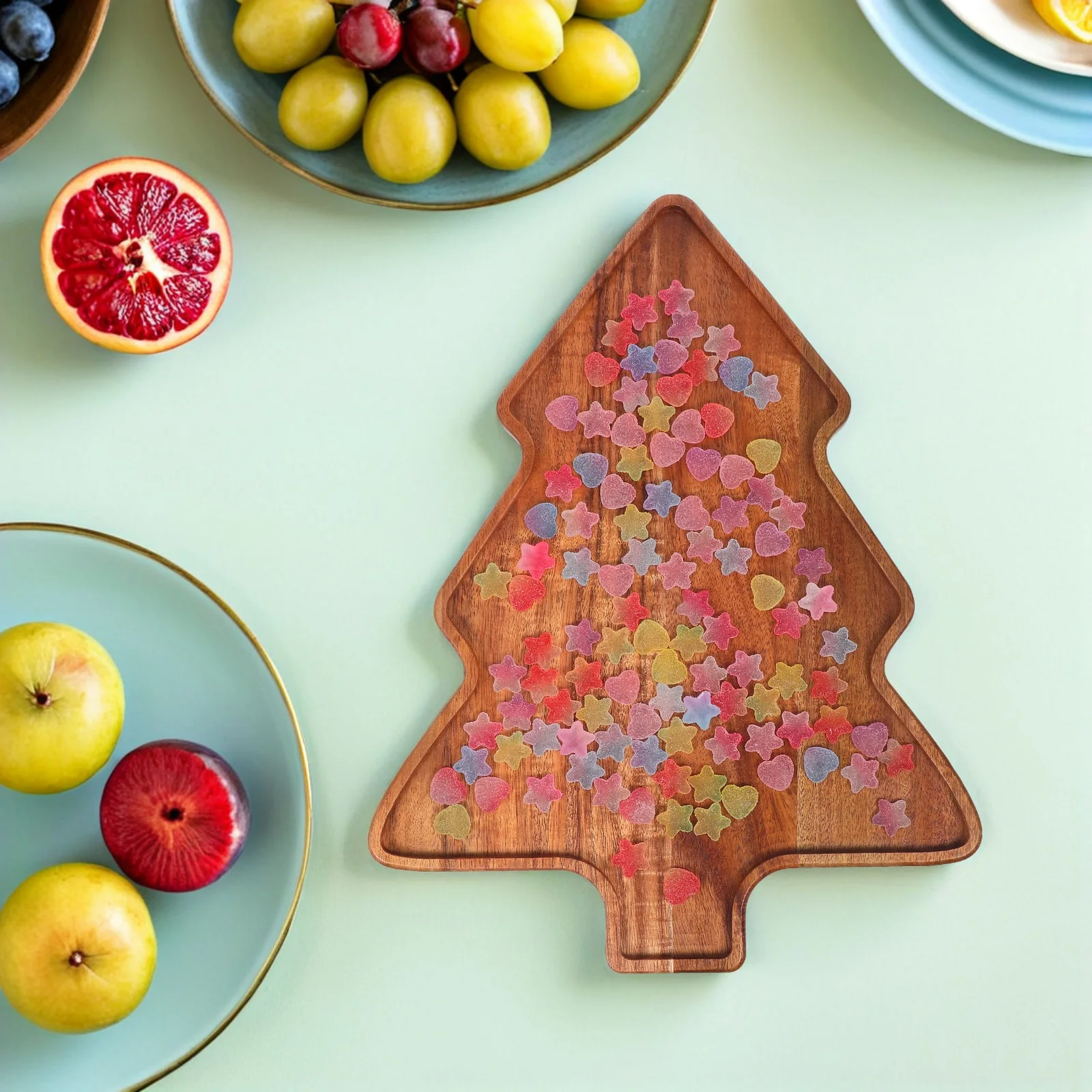 Christmas Tree Tray Chriatmas Serving Wooden Acacia Candy Brown Party Chismas Trays
Christmas Tree Tray Chriatmas Serving Wooden Acacia Candy Brown Party Chismas Trays