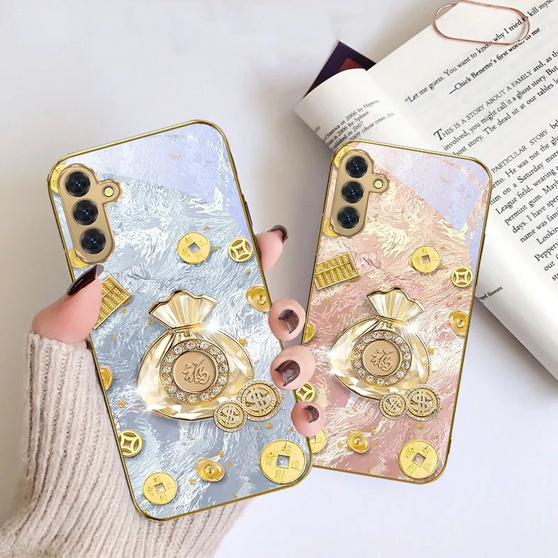 Lucky Bag of Blessings For Samsung A 01 52S 04 04e 05 10 12 13 A22 23 24 36 42 M02 Note 10 20Ultra 8 9 Golden glass phone case
Lucky Bag of Blessings For Samsung A 01 52S 04 04e 05 10 12 13 A22 23 24 36 42 M02 Note 10 20Ultra 8 9 Golden glass phone case