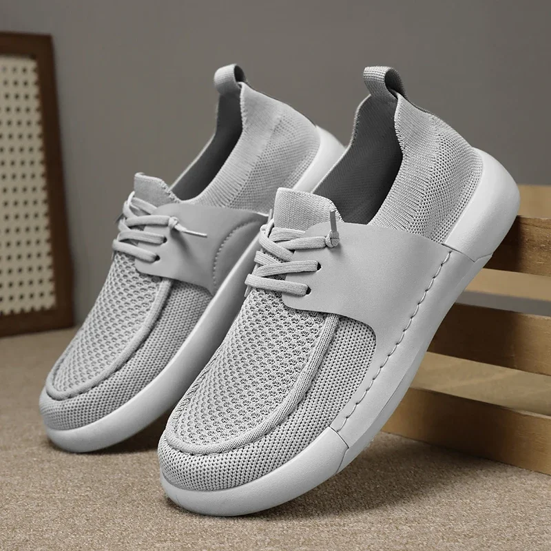 HKDQ Men Casual Shoes Breathable Mesh Sneakers Summer Comfortable Walking Driving Slip on Shoe Big Size 48 Lightweight Footwear
HKDQ Men Casual Shoes Breathable Mesh Sneakers Summer Comfortable Walking Driving Slip on Shoe Big Size 48 Lightweight Footwear
