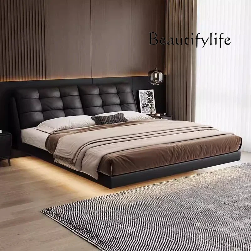 aX Designer Twin Nordic Bed Modern Luxury Quality Floating Master Bedroom Bed Fashionable Organizer Cama De Casal Bedroom Furnit
aX Designer Twin Nordic Bed Modern Luxury Quality Floating Master Bedroom Bed Fashionable Organizer Cama De Casal Bedroom Furnit