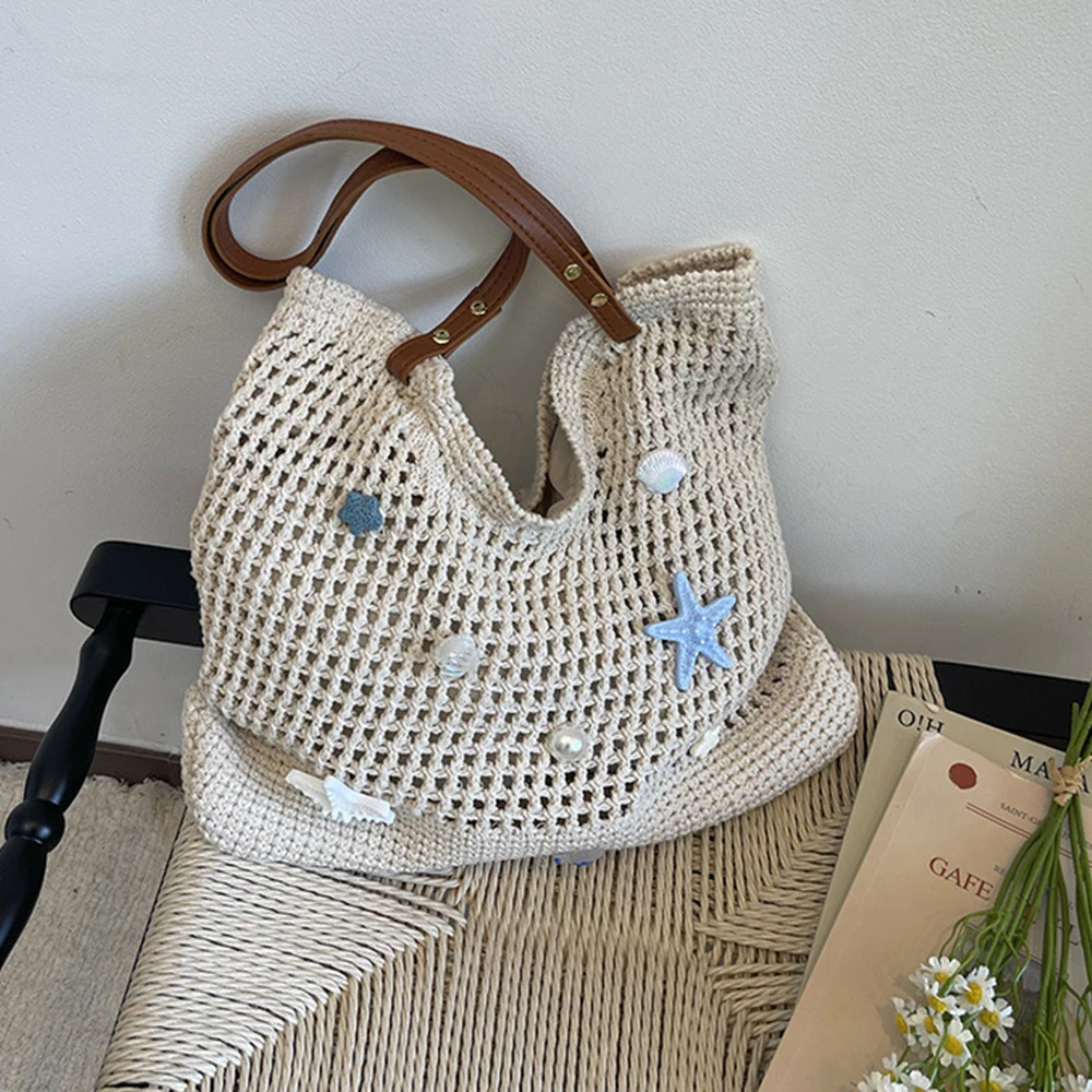 Large Capacity Tote Bag for Women Woven Beach Bag Travel Shoulder Bag Commuting Work Bag Personal Item Travel Bag Shopping Bags
Large Capacity Tote Bag for Women Woven Beach Bag Travel Shoulder Bag Commuting Work Bag Personal Item Travel Bag Shopping Bags