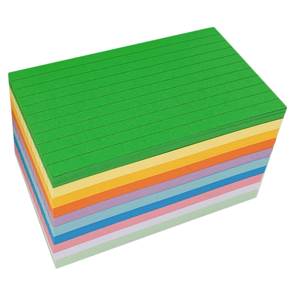 500 Sheets 10 Colors Smooth Surface Portable Note Blank Small Graffiti Multi-Function Graffiti Cards Word Cards Office Supplies
500 Sheets 10 Colors Smooth Surface Portable Note Blank Small Graffiti Multi-Function Graffiti Cards Word Cards Office Supplies