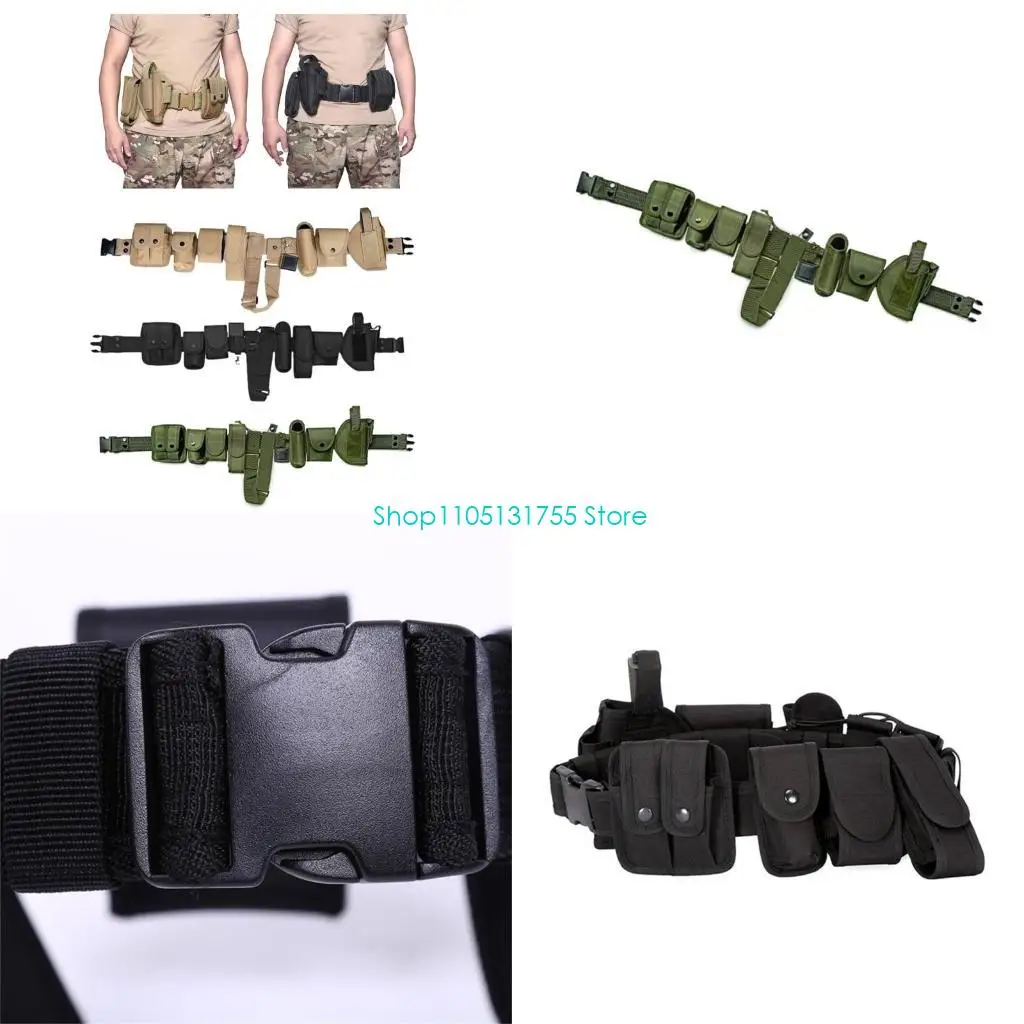 K0EF Outdoor Waist Pack Belt Multiple Pocket Nylon Waist Belt Fast Release Buckles
K0EF Outdoor Waist Pack Belt Multiple Pocket Nylon Waist Belt Fast Release Buckles