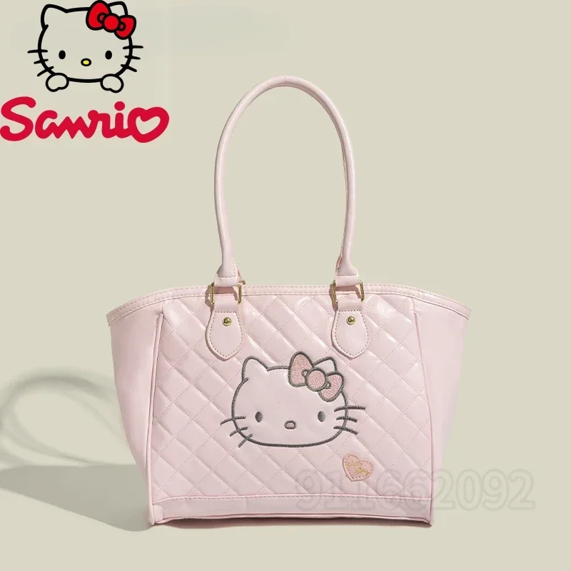 Sanrio Hello Kitty Women's Handbag Luxury Brand Fashion Women's Shoulder Bag Cartoon Women's Bag Large Capacity High Quality
Sanrio Hello Kitty Women's Handbag Luxury Brand Fashion Women's Shoulder Bag Cartoon Women's Bag Large Capacity High Quality