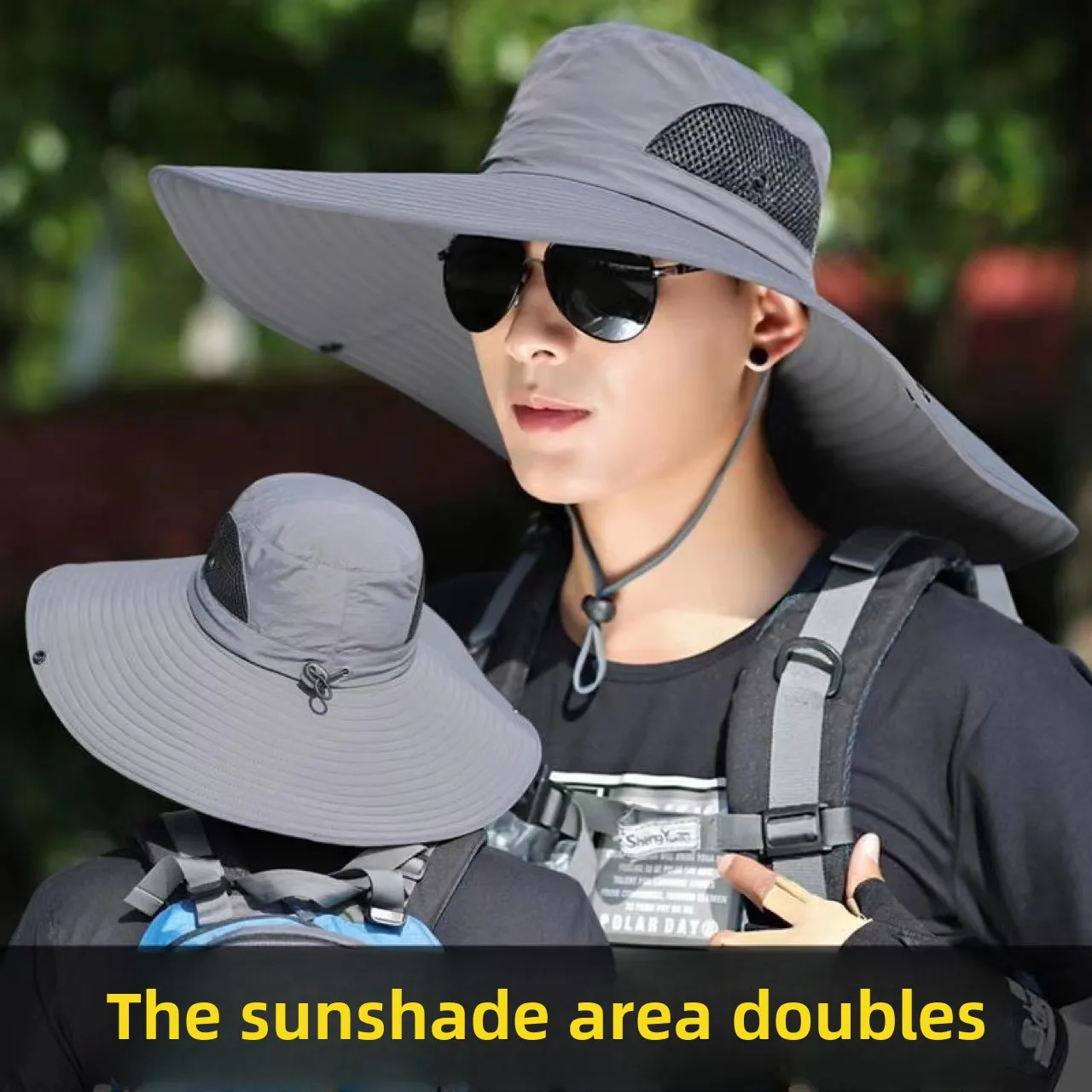15cm Big Brim Waterproof Fishing Hat Summer Breathable Camping Hiking Caps Anti-UV Sun Hat Mountaineering Caps Men's Panama Hat
15cm Big Brim Waterproof Fishing Hat Summer Breathable Camping Hiking Caps Anti-UV Sun Hat Mountaineering Caps Men's Panama Hat