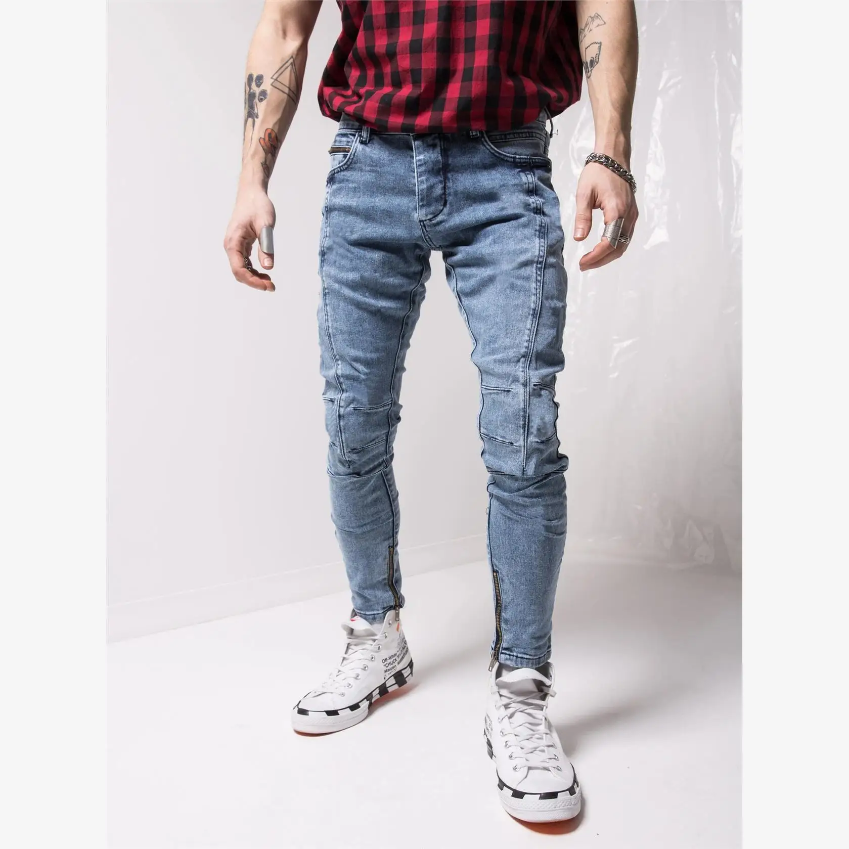 Men's Jeans Cotton Stretch Denim Pants mid Waist Long Trousers Youth Fashion Zipper Closure Slim Fit Cargo Jeans
Men's Jeans Cotton Stretch Denim Pants mid Waist Long Trousers Youth Fashion Zipper Closure Slim Fit Cargo Jeans