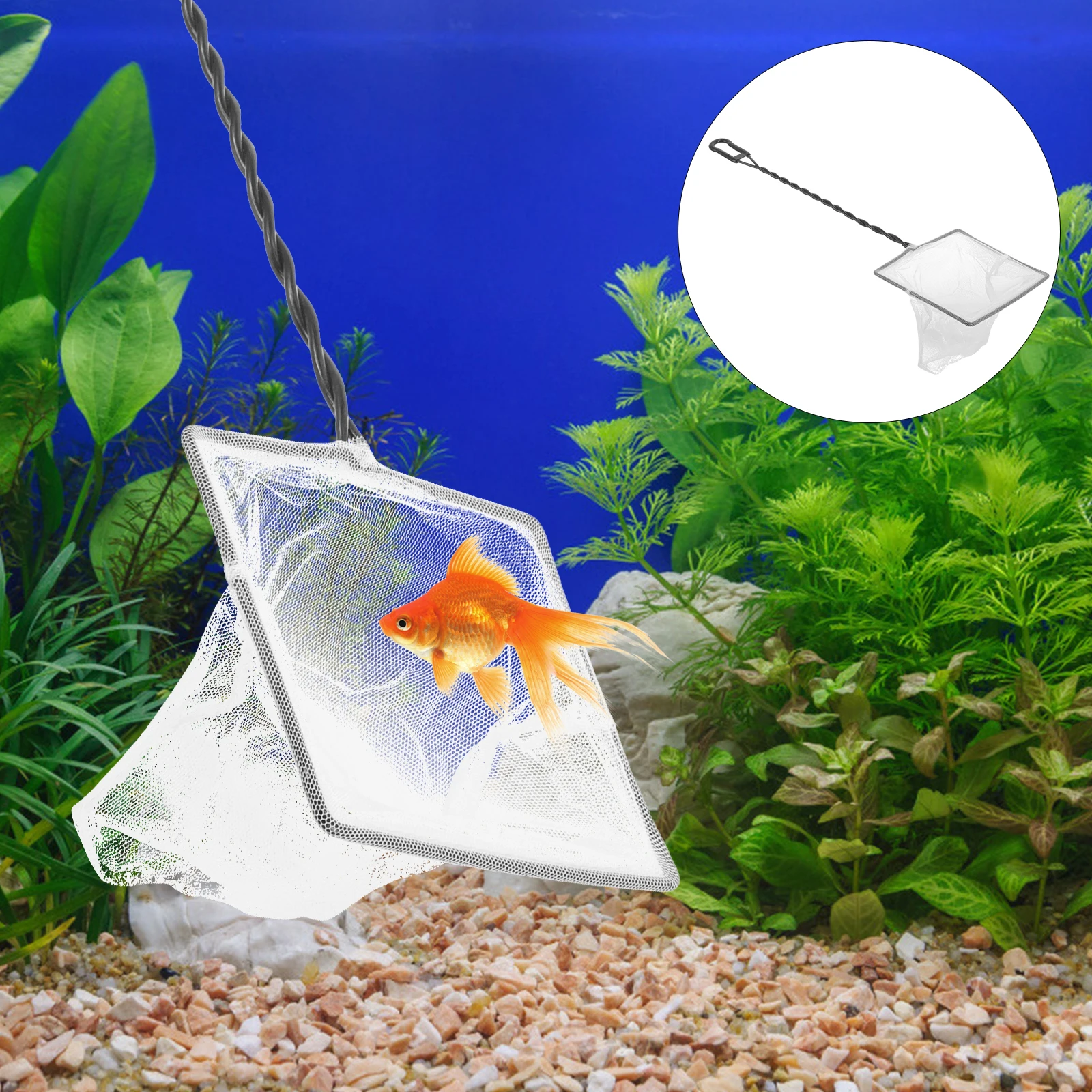 Fish Fishing Tools Small Tank Net Multifunction with Handle Fishnet for Aquarium Nets Catching Mesh
Fish Fishing Tools Small Tank Net Multifunction with Handle Fishnet for Aquarium Nets Catching Mesh