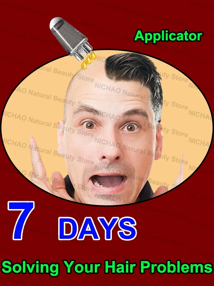7 Days Fast Hair Growth Essential Loss Regrowth Treatment Strengthens Hair Nourishes Scalp Light Weight Non Greasy
7 Days Fast Hair Growth Essential Loss Regrowth Treatment Strengthens Hair Nourishes Scalp Light Weight Non Greasy