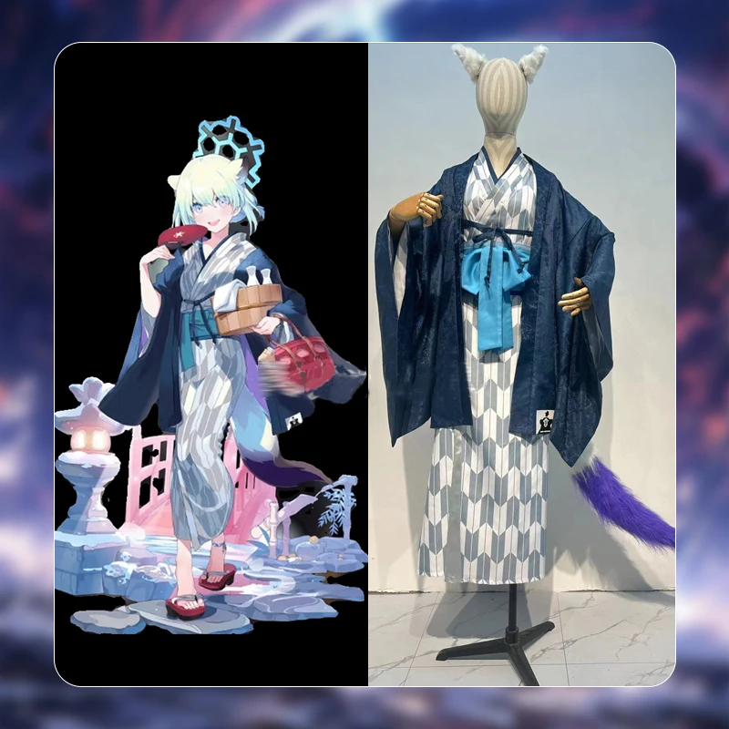 Game Blue Archive Cos Mayoi Shigure Cosplay hot spring loose yukata kimono Cos Women customize Costume
Game Blue Archive Cos Mayoi Shigure Cosplay hot spring loose yukata kimono Cos Women customize Costume